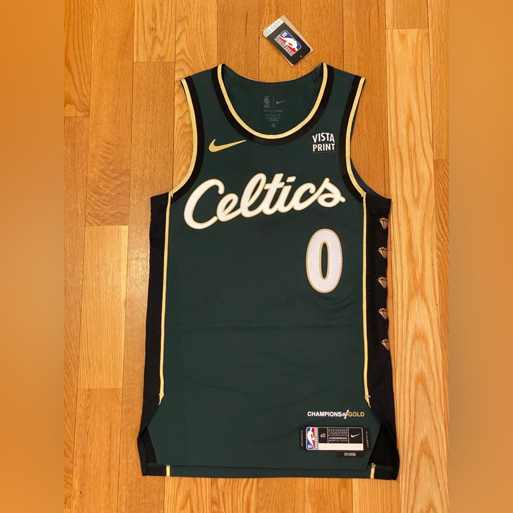 Nike Jayson Tatum Authentic City Edition Jersey w patch size S 40 [Brand NEW]